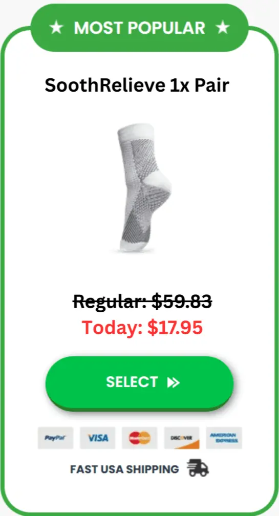 SoothRelieve Compression Socks 1 pack